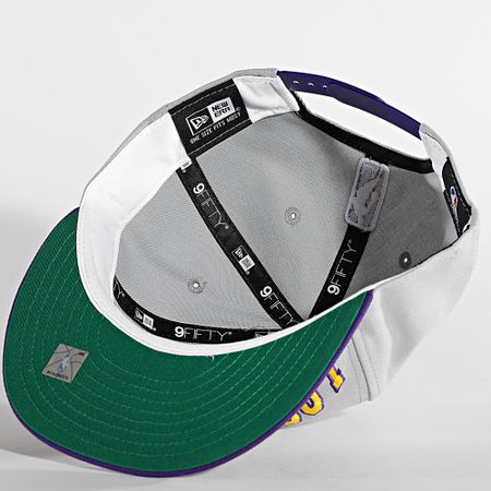 New Era - 9Fifty Sunken Los Angeles Lakers Snapback Cap Grigio