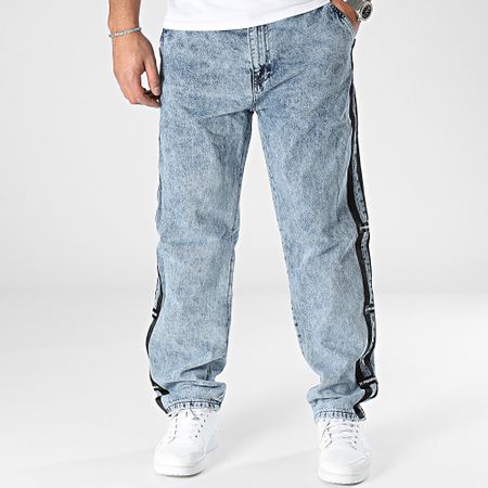 2Y Premium - Jeans a fascia in denim blu