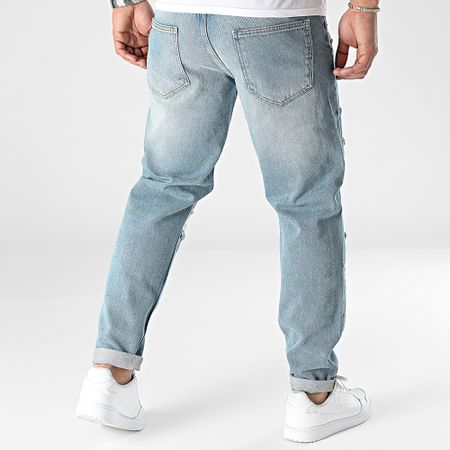 2Y Premium - Jeans slim in denim blu