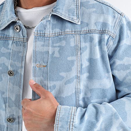 LBO - Set giacca e jeans 3136 Camouflage Denim Wash
