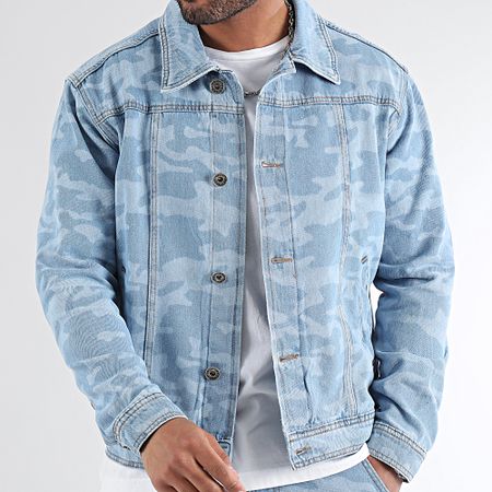 LBO - Set giacca e jeans 3136 Camouflage Denim Wash