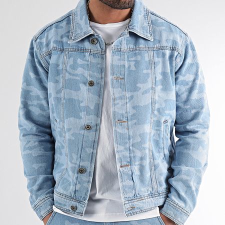 LBO - Set giacca e jeans 3136 Camouflage Denim Wash