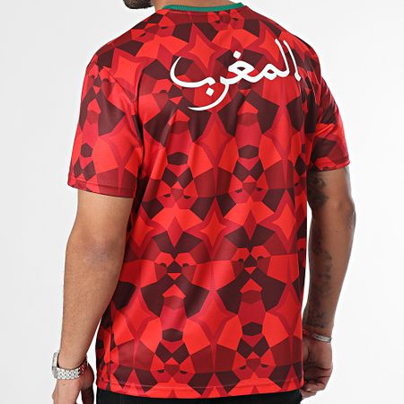 Puma - Maglia da calcio Marocco FRMF Cultura 771994 Rosso