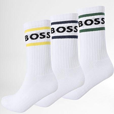 BOSS - Confezione da 3 paia di calzini 50469371 Bianco
