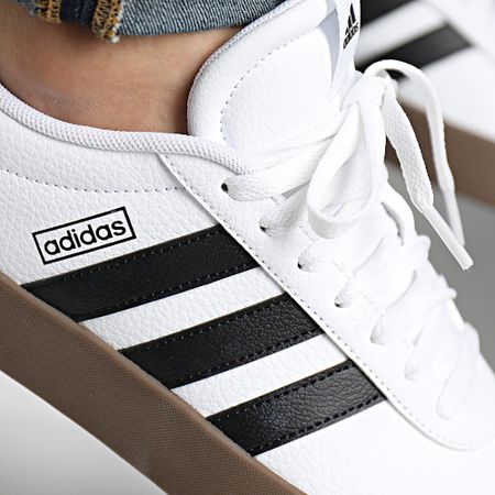 Adidas Sportswear - VL Court 3.0 Sneakers ID6285 Calzature Bianco Core Nero Grigio Uno