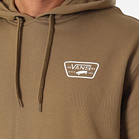 Vans - Felpa con cappuccio Mountain Brown
