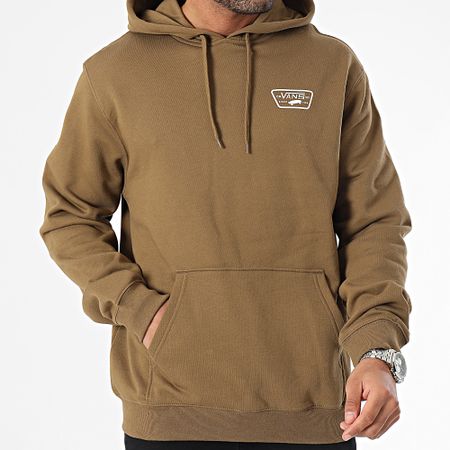 Vans - Felpa con cappuccio Mountain Brown