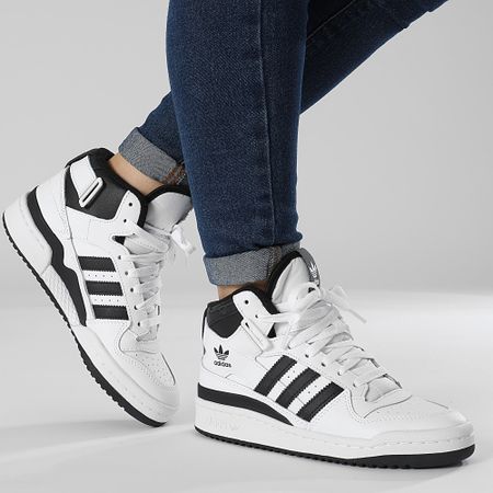 Adidas Originals - Donna Forum Mid FZ2083 Footwear White Core Black Sneakers