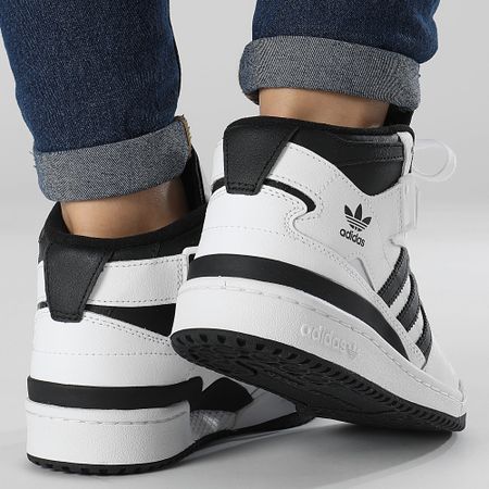 Adidas Originals - Donna Forum Mid FZ2083 Footwear White Core Black Sneakers