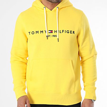 Tommy Hilfiger - Felpa con cappuccio Logo 1599 Giallo