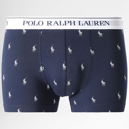 Polo Ralph Lauren - Set di 3 boxer bianchi navy