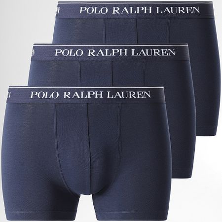 Polo Ralph Lauren - Set di 3 boxer blu navy
