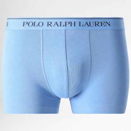 Polo Ralph Lauren - Set di 3 boxer blu chiaro, blu reale e navy