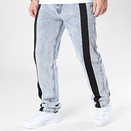 2Y Premium - Jeans regolari con lavaggio blu