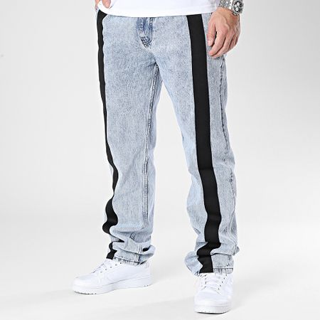 2Y Premium - Jeans regolari con lavaggio blu