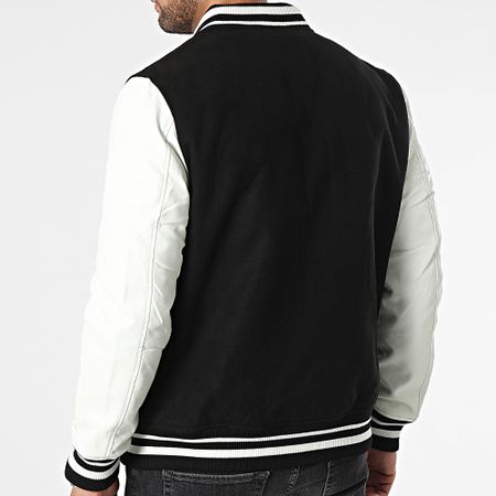 Frilivin - Bomber nero bianco