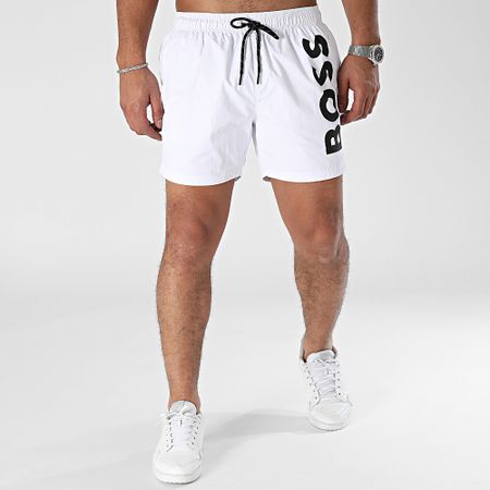 BOSS - Pantaloncini da bagno Octopus 50469594 Bianco
