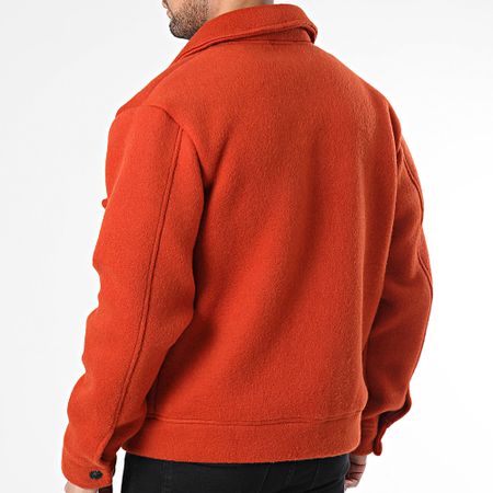 Frilivin - Giacca con zip arancione