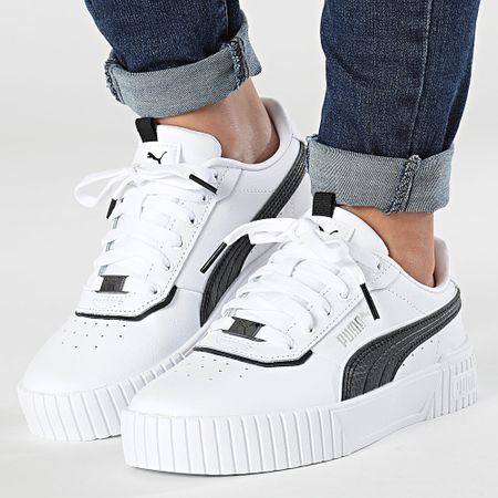 Puma - Carina 2.0 Scarpe da donna 395017 Puma Bianco Puma Nero Bronzo