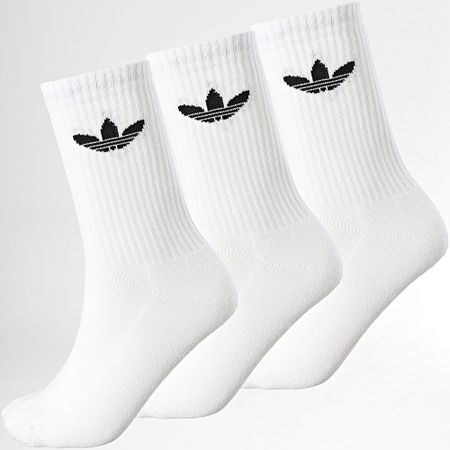 Adidas Originals - Confezione da 3 paia di calzini IJ5616 Bianco