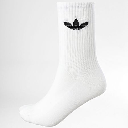 Adidas Originals - Confezione da 3 paia di calzini IJ5616 Bianco