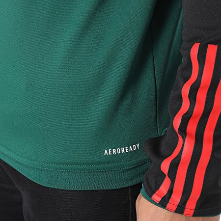 Adidas Sportswear - Maglietta a maniche lunghe del Manchester United IQ1523 Verde scuro