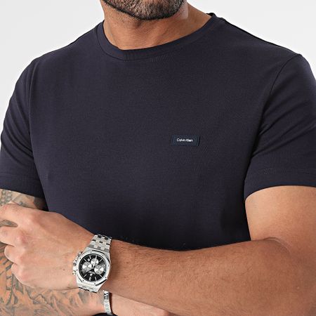Calvin Klein - 2724 Maglietta a girocollo blu navy