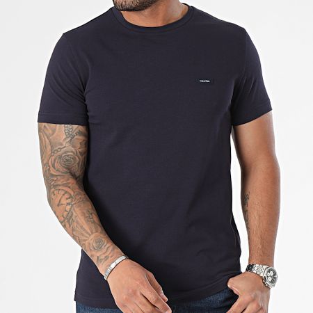 Calvin Klein - 2724 Maglietta a girocollo blu navy
