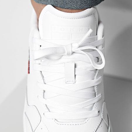 Tommy Jeans - Scarpe da ginnastica Restro Essential 1397 Bianco