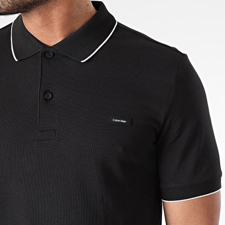 Calvin Klein - Polo manica corta Tipping 2751 nero