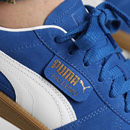 Puma - Palermo Sneakers 396463 Cobalt Glaze Puma Bianco