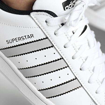 Adidas Originals - Sneakers Superstar IG4319 Calzature Bianco Grigio Due Core Nero