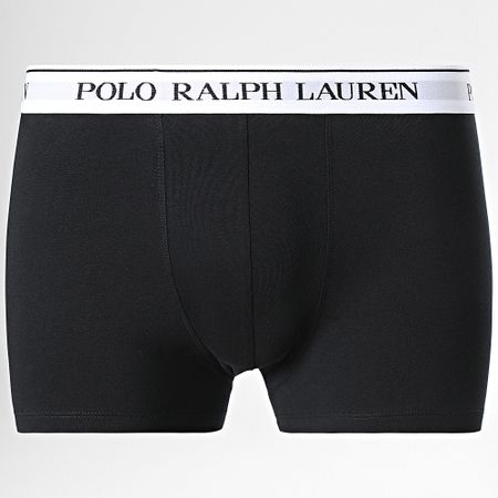 Polo Ralph Lauren - Set di 5 boxer bianchi grigio erica neri