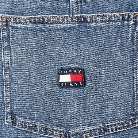 Tommy Jeans - Abito Salopette donna Scamiciato 7208 Blu Denim