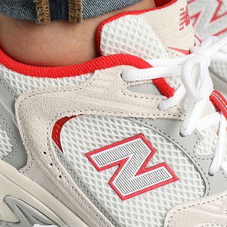 New Balance - 530 MR530QB Bianco Grigio Rosso Sneakers