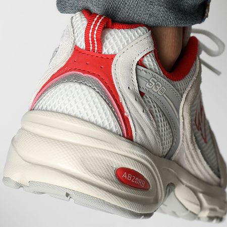 New Balance - 530 MR530QB Bianco Grigio Rosso Sneakers