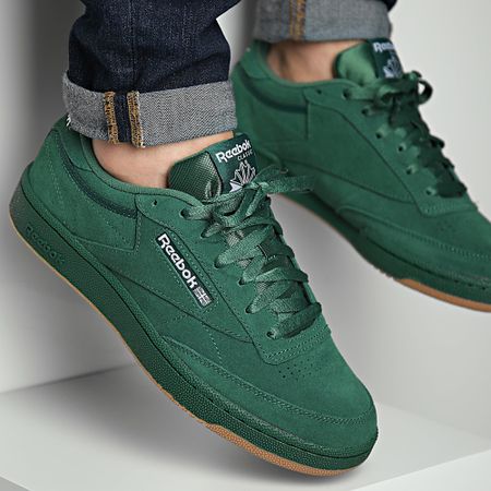 Reebok - Club C 85 Sneakers 100074451 Dark Green Footwear White Reebok Lee 3