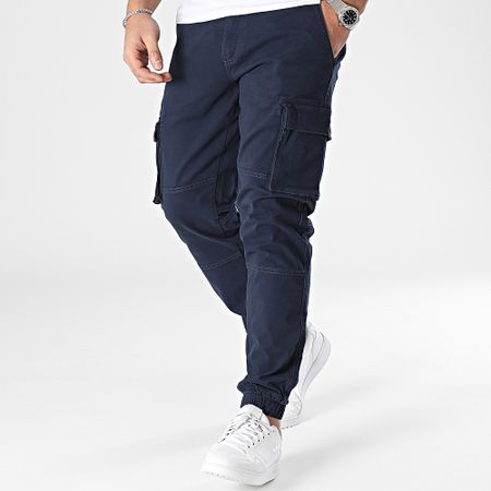 Only And Sons - Pantaloni Cargo Cam Stage blu navy