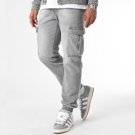 LBO - Jeans e Jogger Pant Fit 3267 Denim Jacket Set Grigio chiaro