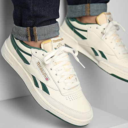 Reebok - Club C Revenge Vintage Sneakers 100205043 Vintage Chalk Dark Green Trek Brown