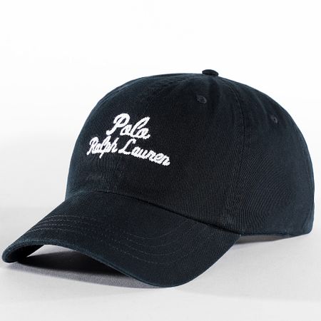 Polo Ralph Lauren - Cappello in twill ricamato nero