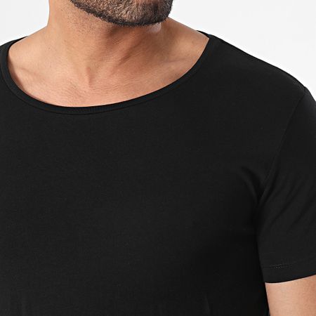 Petrol Industries - Set di 2 camicie slim Rlycra nero
