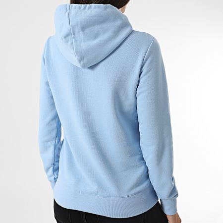 Champion - Felpa con cappuccio da donna 117111 Azzurro