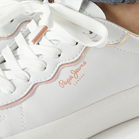 Pepe Jeans - Scarpe da ginnastica Dobbie Seal da donna PLS00006 rosa scuro