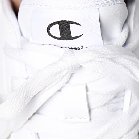 Champion - Scarpe da ginnastica New Court S22075 Bianco