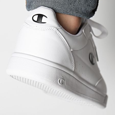 Champion - Scarpe da ginnastica New Court S22075 Bianco