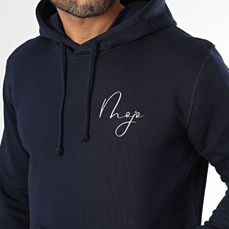 MEIITOD - Felpa con cappuccio Mojo blu navy