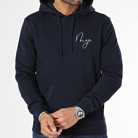MEIITOD - Felpa con cappuccio Mojo blu navy