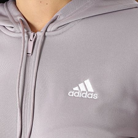 Adidas Sportswear - Tuta donna Linear IS0851 Viola