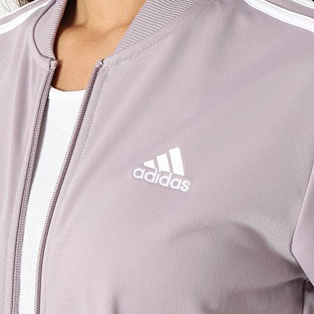 Adidas Sportswear - Tuta da ginnastica da donna IS0852 Viola
